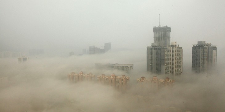 Pekín tomado por el smog