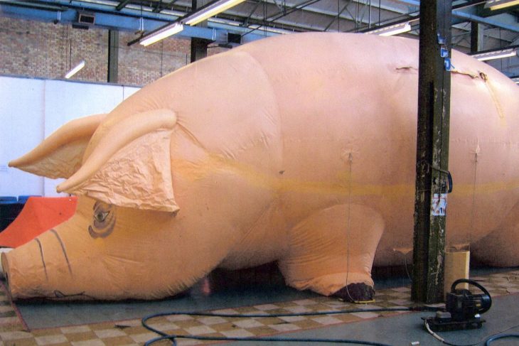 Algie, el cerdo inflable de Pink Floyd