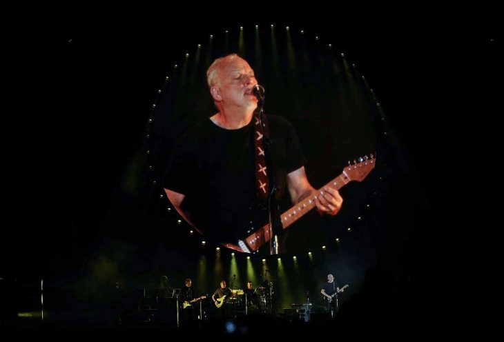 David Gilmour en concierto