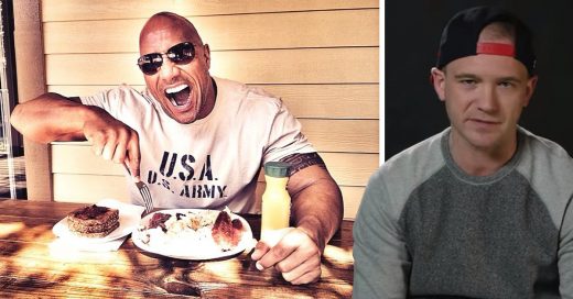 VACA IMITA DWAYNE JOHNSON “THE ROCK” 