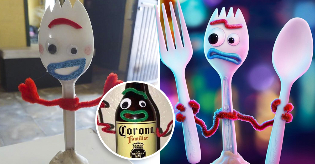 Todos crean su propio Forky de ‘Toy Story 4’