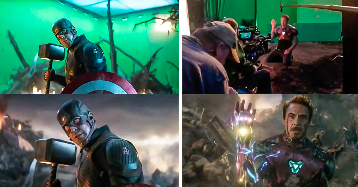 24 Imágenes detrás de cámaras de Avengers Endgame