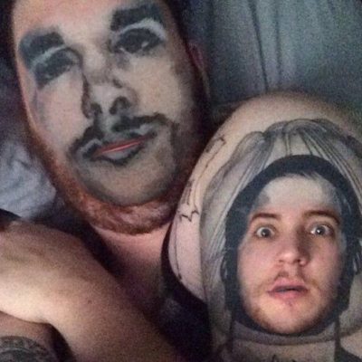 Personas Usan Face Swap Con Tatuajes Y Es Aterrador