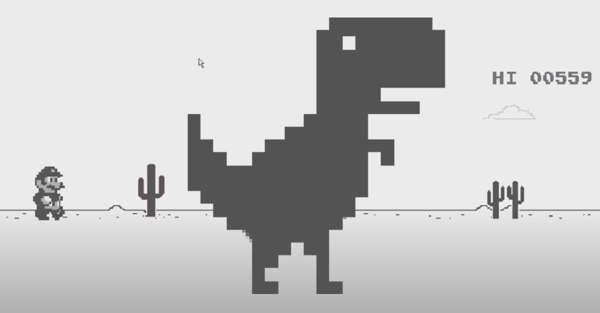 Google Chrome: cómo reemplazar el dinosaurio T-Rex por Batman