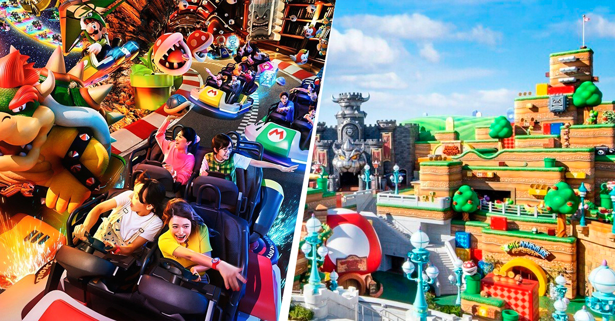 Imágenes del parque Super Mario World Universal Studios