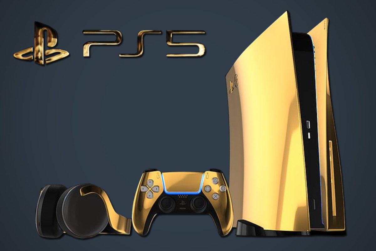 PS5 bañada en oro: se venderá una versión de lujo de la PlayStation 5, Sony, Consola, DEPOR-PLAY