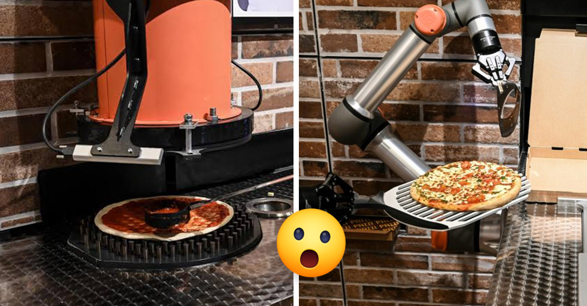 Pizzaiolo El Robot Que Prepara 80 Pizzas En Una Hora