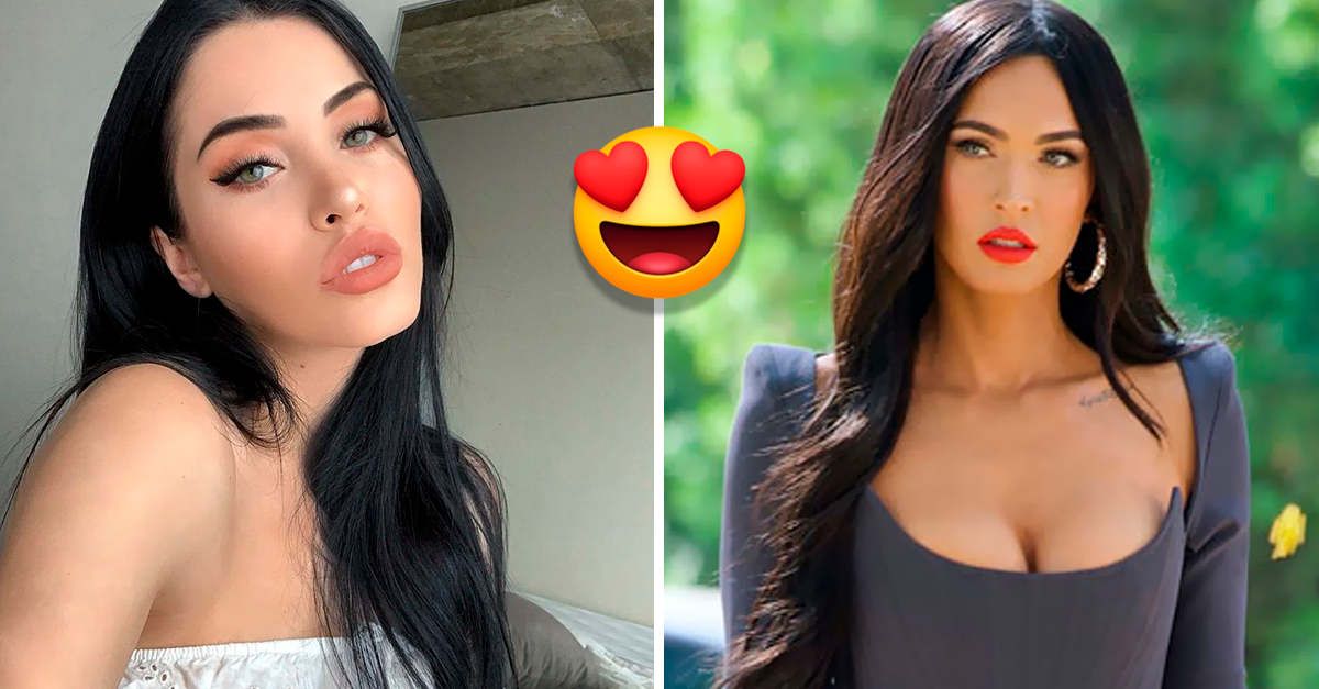 Esta modelo brasileÃ±a parece la gemela de Megan Fox