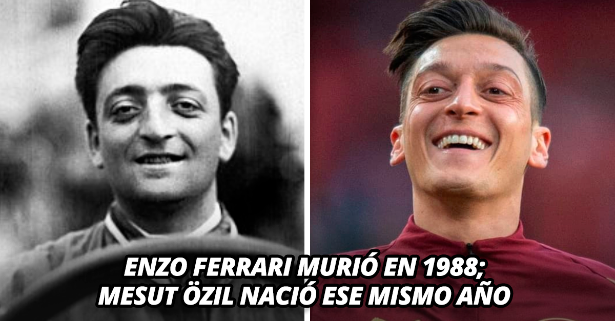 Son Özil y Enzo Ferrari la misma persona?