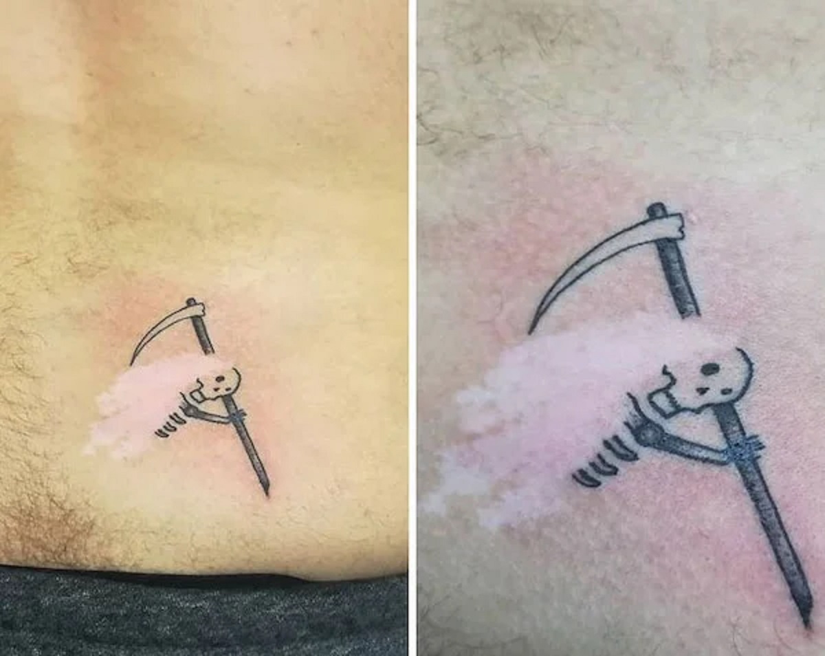 Ingeniosos Tatuajes Que Cubrieron Perfectamente Una Cicatriz