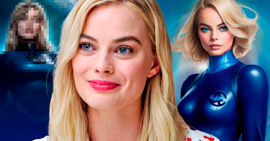 margot robbie podría ser sue storm en los 4 fantásticos