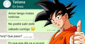 Canceló una cita con su novia por quedarse en casa a ver el final de Dragon Ball Super